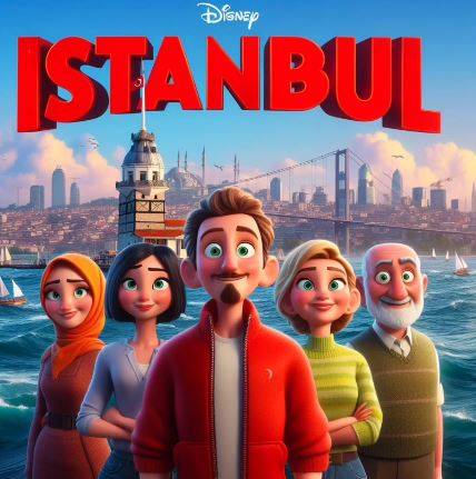 Türkiye'nin 81 ili çizgi film posteri oldu! İşte ilginç detaylar 34