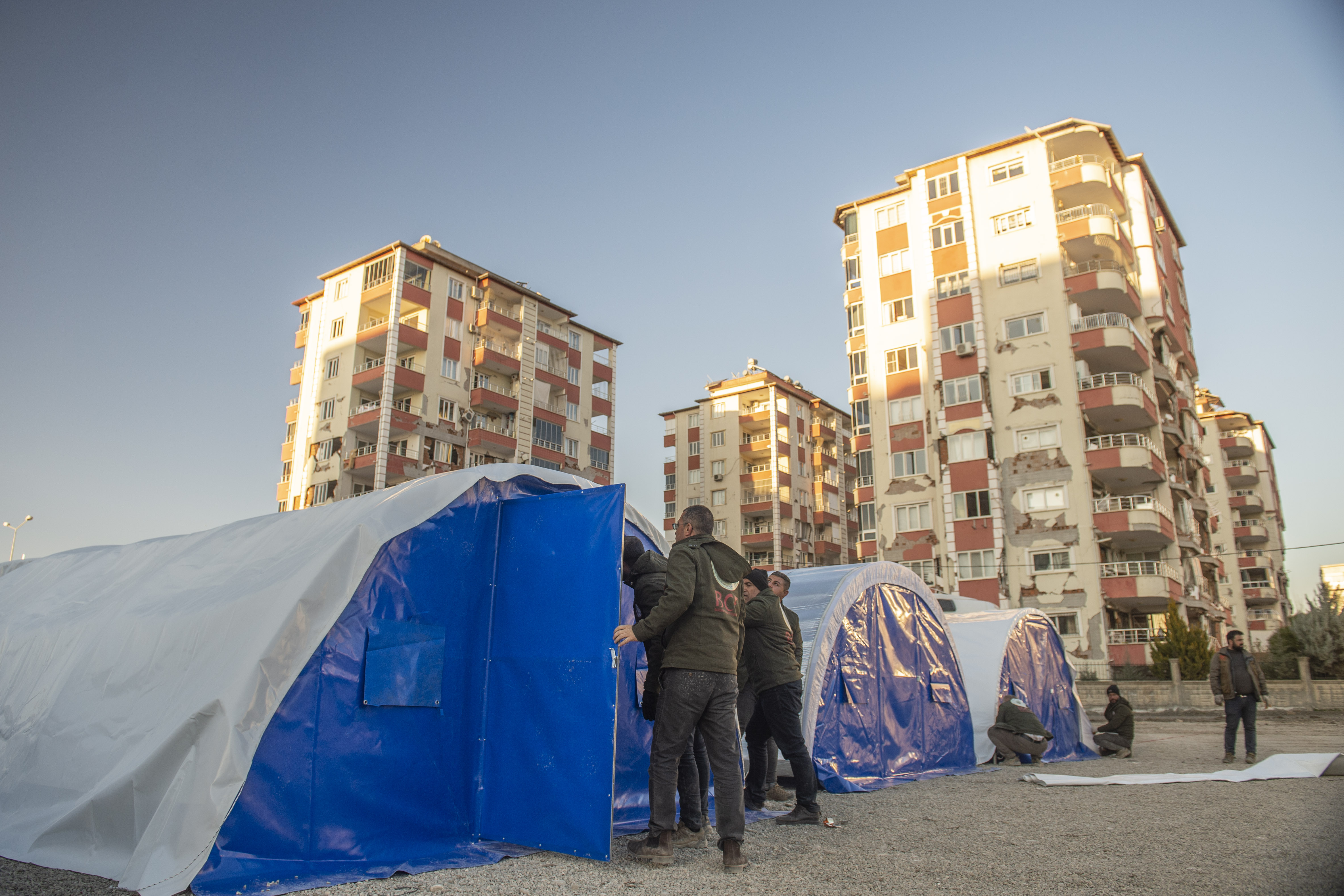 IKBY, Adıyaman'da 25 Bin Depremzedenin Barınabileceği Çadır Kent Kuruyor