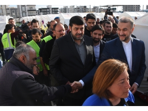 İran Dışişleri Bakanı Hüseyin Emir Abdullahiyan, Adıyaman'da incelemelerde bulundu
