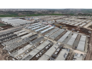 Adıyaman'da 2 bin 588 prefabrik konut inşa ediliyor
