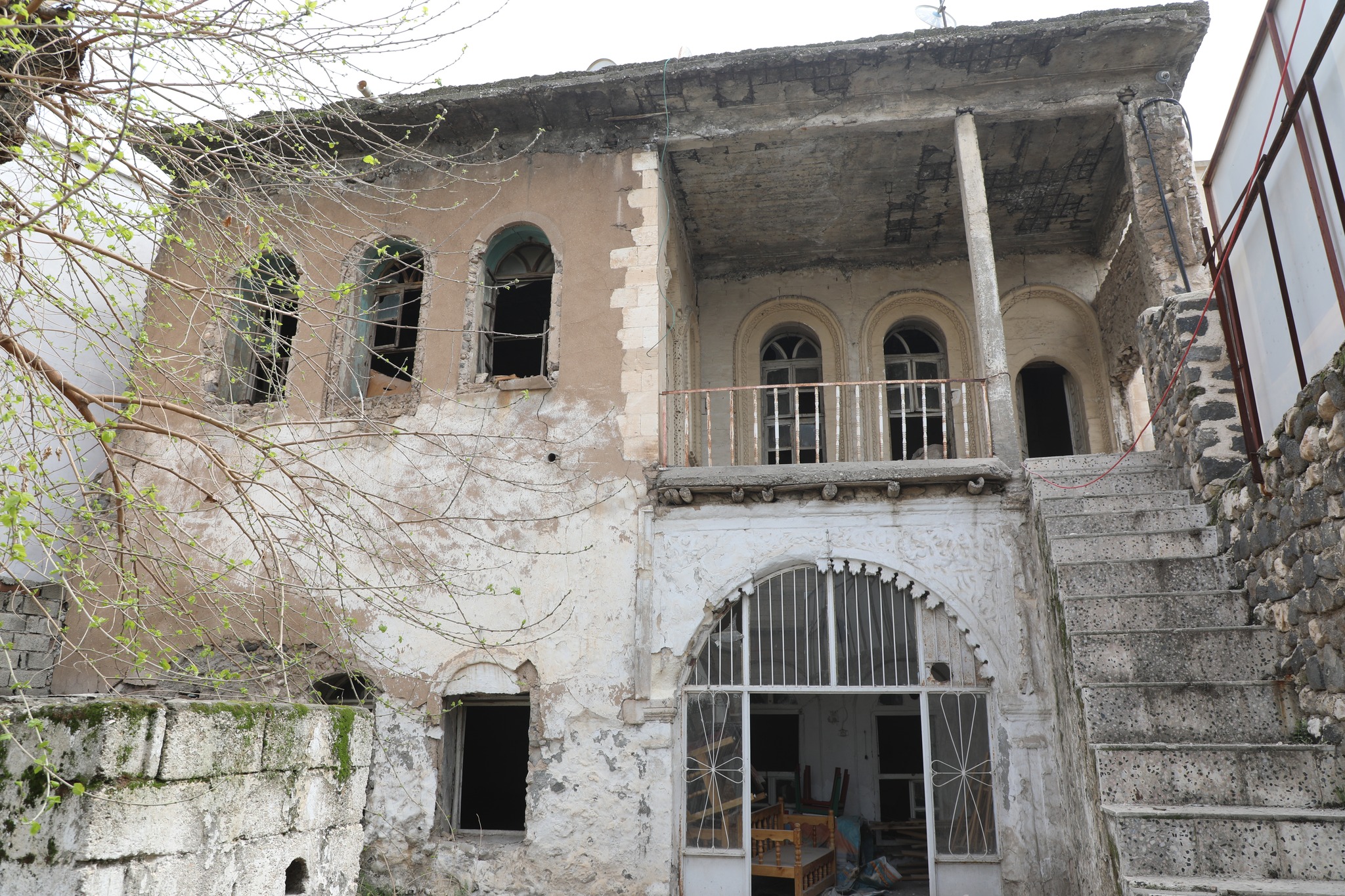 Tarihi Mehmet Ağa Kasrı’nda İkinci Etap Restorasyon Çalışmaları Başladı
