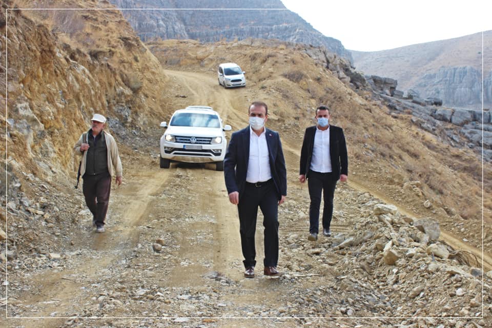 BELEDİYE BAŞKANI SAİT ÜREK, ÇALIŞMALARI YERİNDE İNCELEDİ