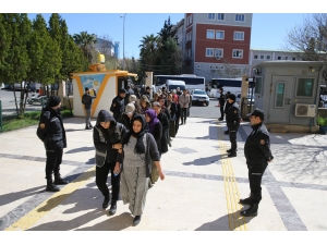 Şanlıurfa'daki terör örgütü PKK/KCK operasyonunda 24 şüpheli adliyeye sevk edildi