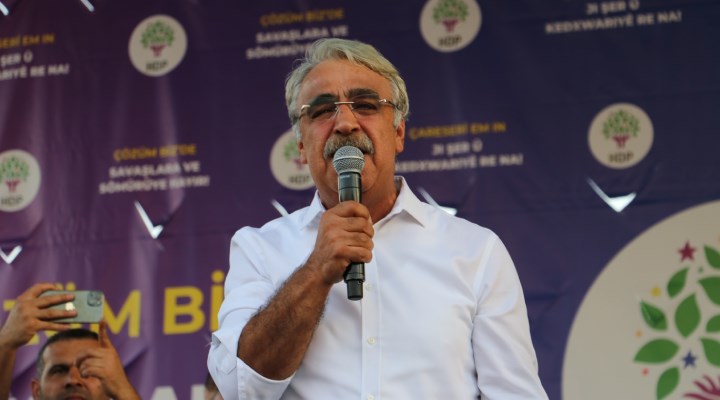 HDP Eş Genel Başkanı Sancar, Diyarbakır'da konuştu: