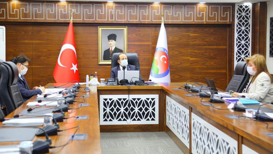 İL MİLLİ EĞİTİM DANIŞMA KOMİSYONU TOPLANTISI YAPILDI