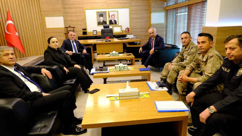 Şırnak Valisi Bilgin ve İçişleri Bakanı Yardımcısı Ersoy İlçeleri Ziyaret Etti