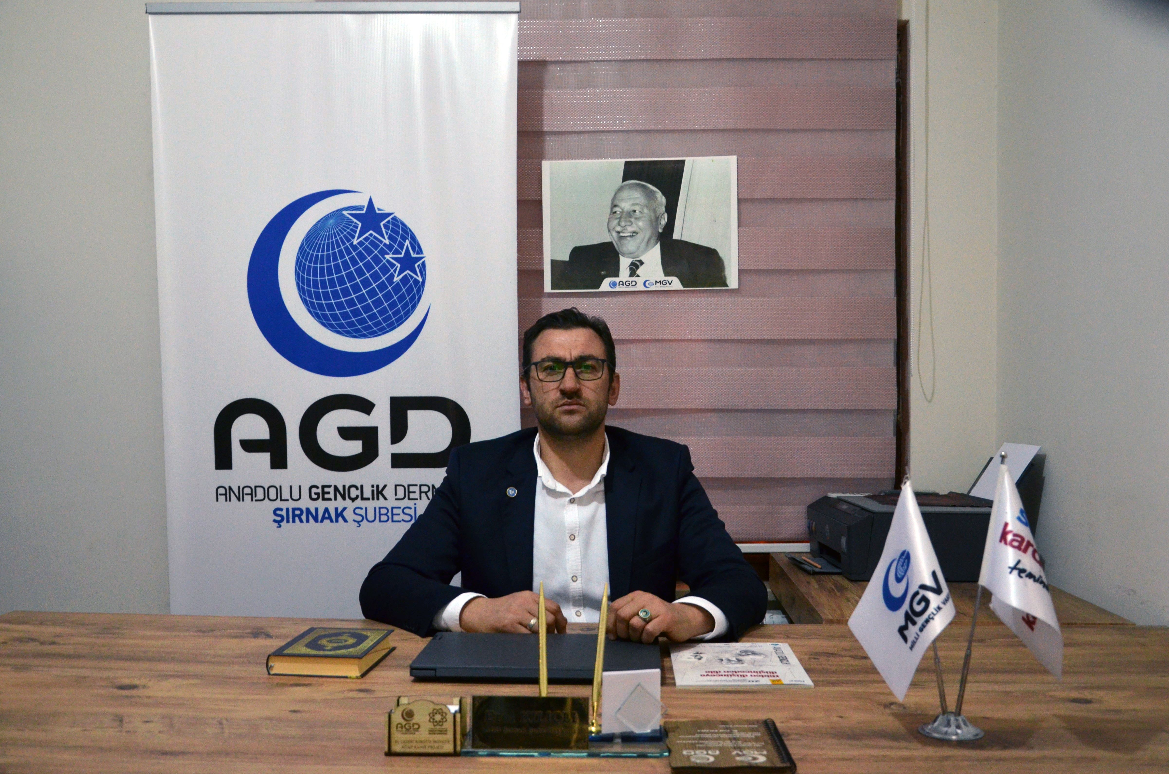 AGD Şırnak İl Başkanı Erol Kılıç'tan, Mescid-i Aksa Basın Açıklaması