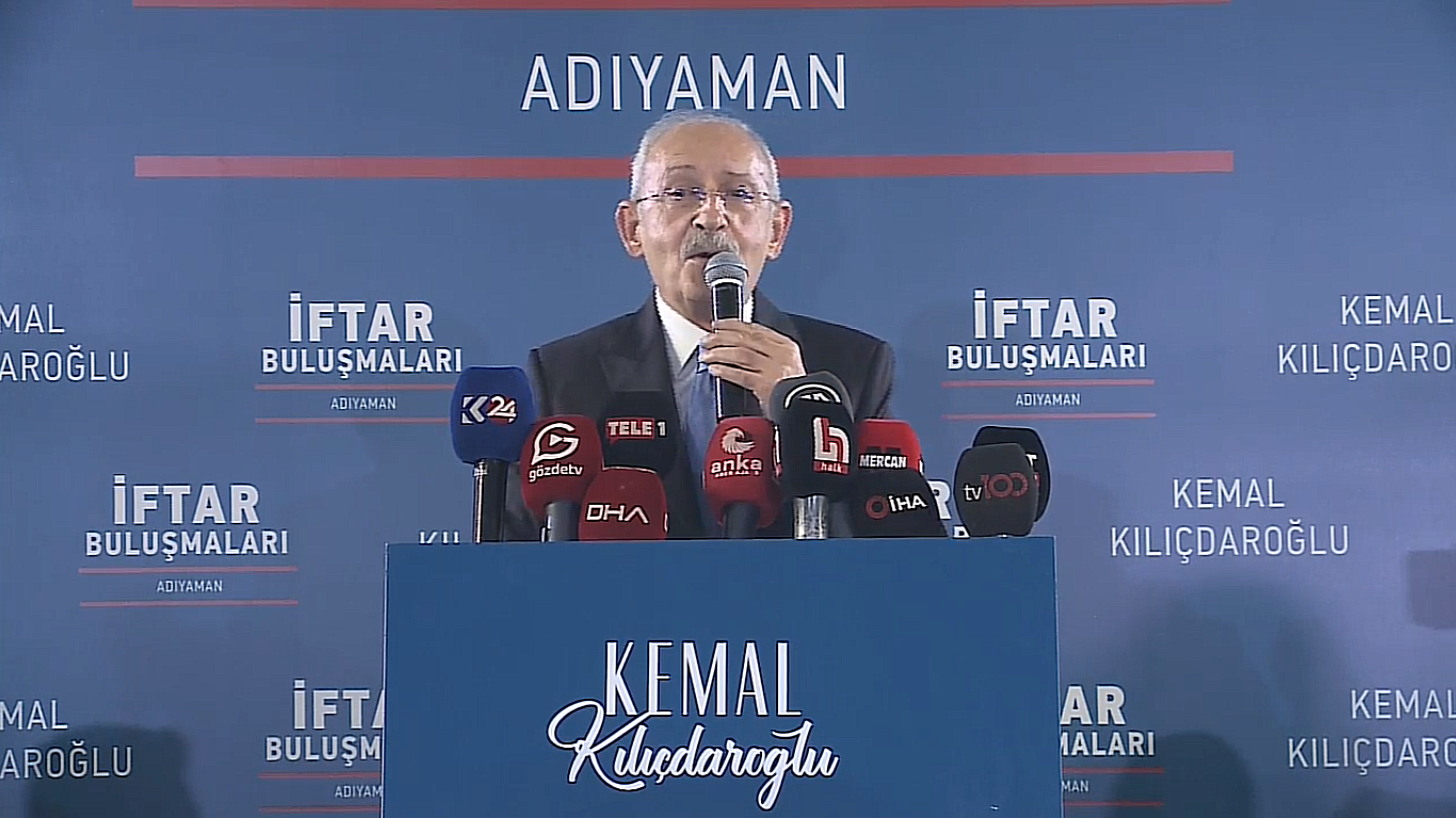 Kılıçdaroğlu, Adıyaman'da İftar Programında Konuştu: Sizden Beş Kuruş Almayacağız