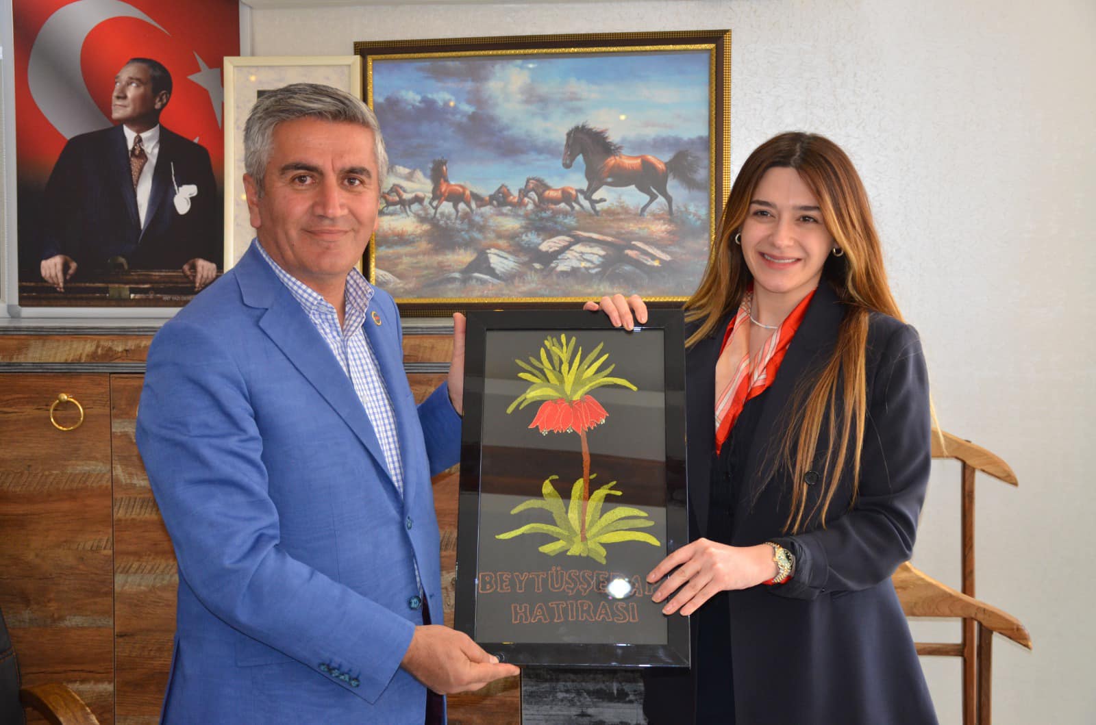 TOFED Genel Başkan Yardımcısı Bayram’dan Beytüşşebap Belediye Başkanı Aşan’a Ziyaret