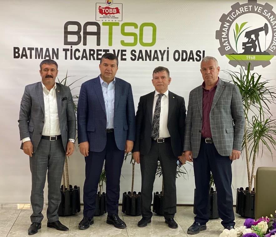 Başkan Osman Geliş, Batman Ticaret ve Sanayi Odası Başkanını Ziyaret Etti