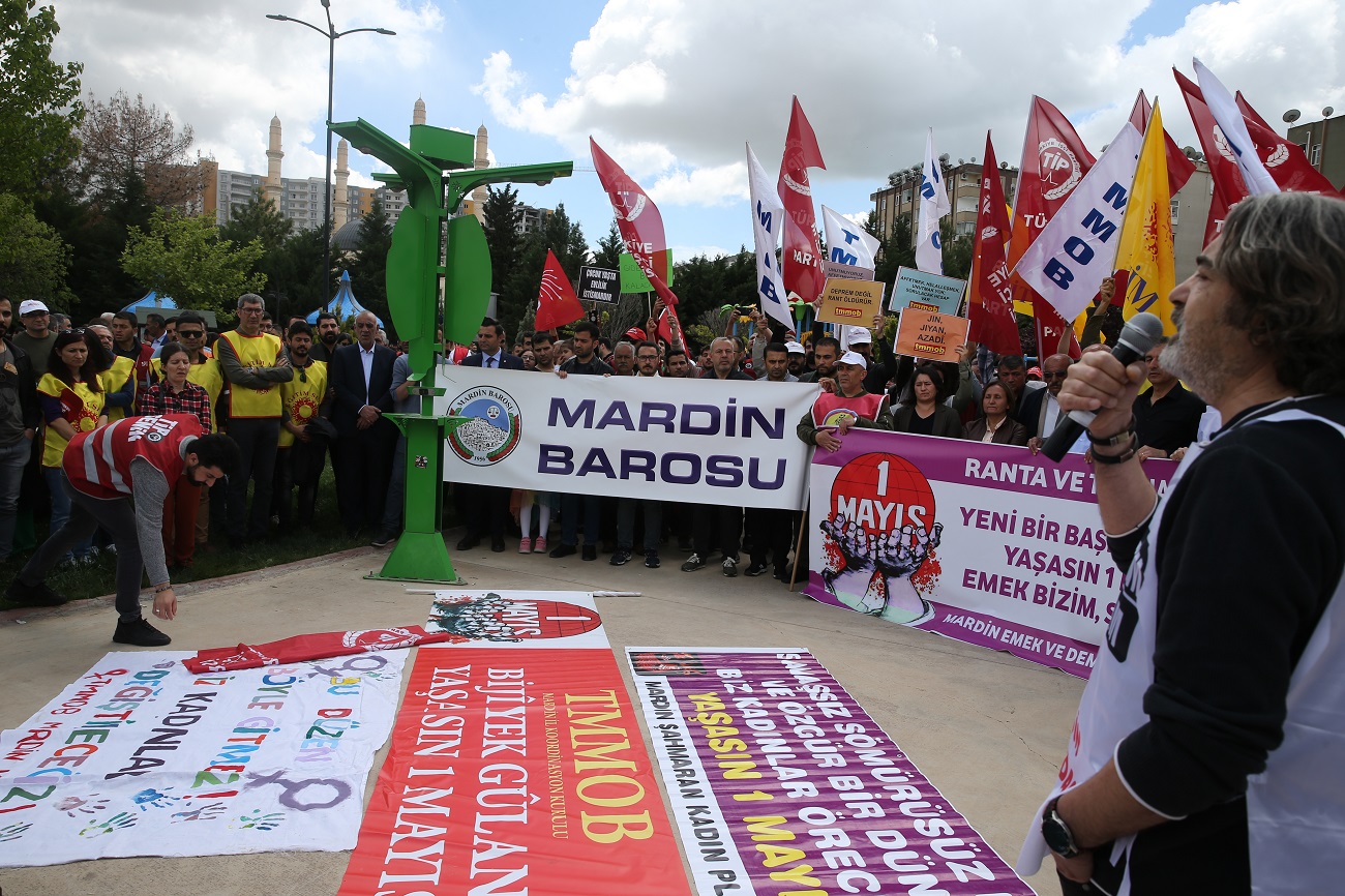 Doğu ve Güneydoğu'da "1 Mayıs Emek ve Dayanışma Günü" kutlandı