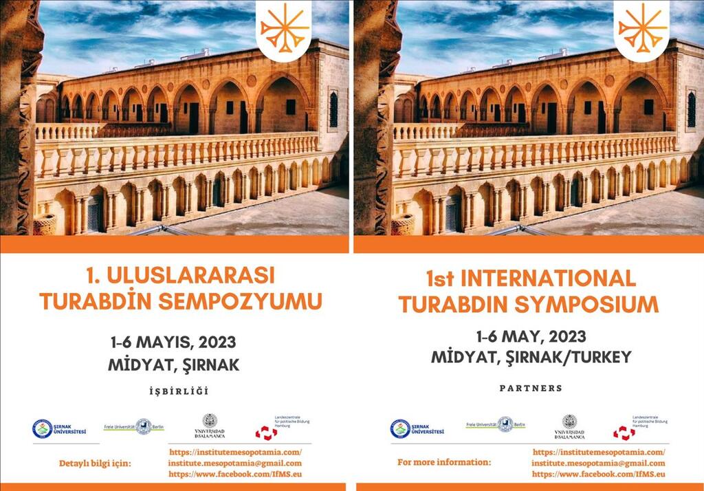 Şırnak Üniversitesi Ev Sahipliğinde "1. Uluslararası Turabdin Sempozyumu"