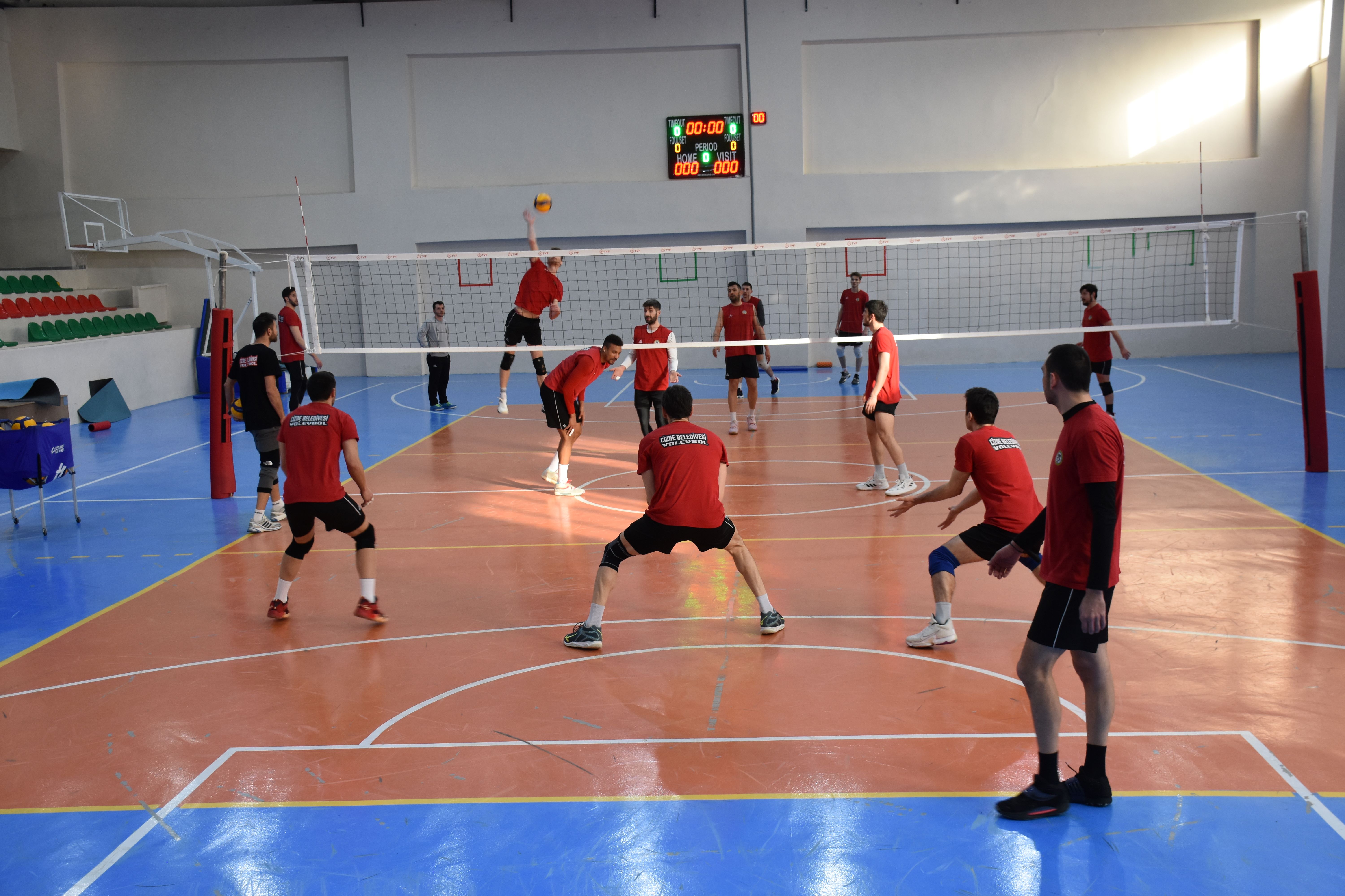 Cizre Belediyespor, TÜRŞAD maçı hazırlıkları tamamlandı