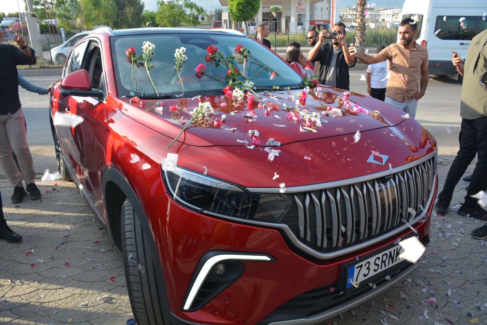 TOGG Silopi’de davul zurna ile karşılandı