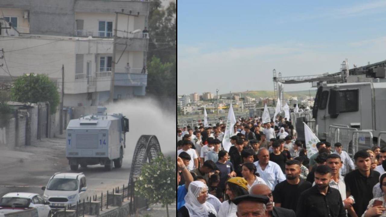Cizre'de YSP mitingi sonrası olaylar çıktı