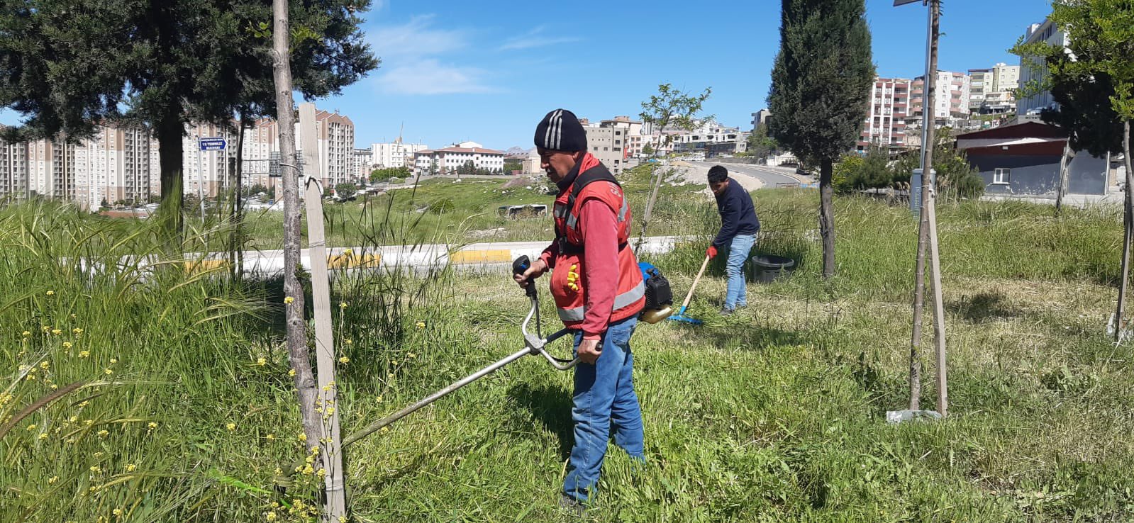 Şırnak Park ve Bahçe İşleri Müdürlüğü, Bahar Temizliğini Başlattı