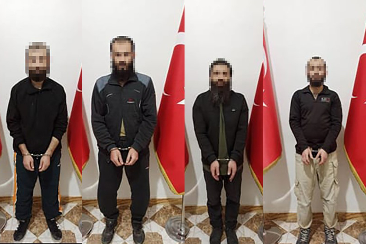 MİT'ten DEAŞ'ın Sözde  Valisine Nokta Operasyonu: 4 terörist yakalandı