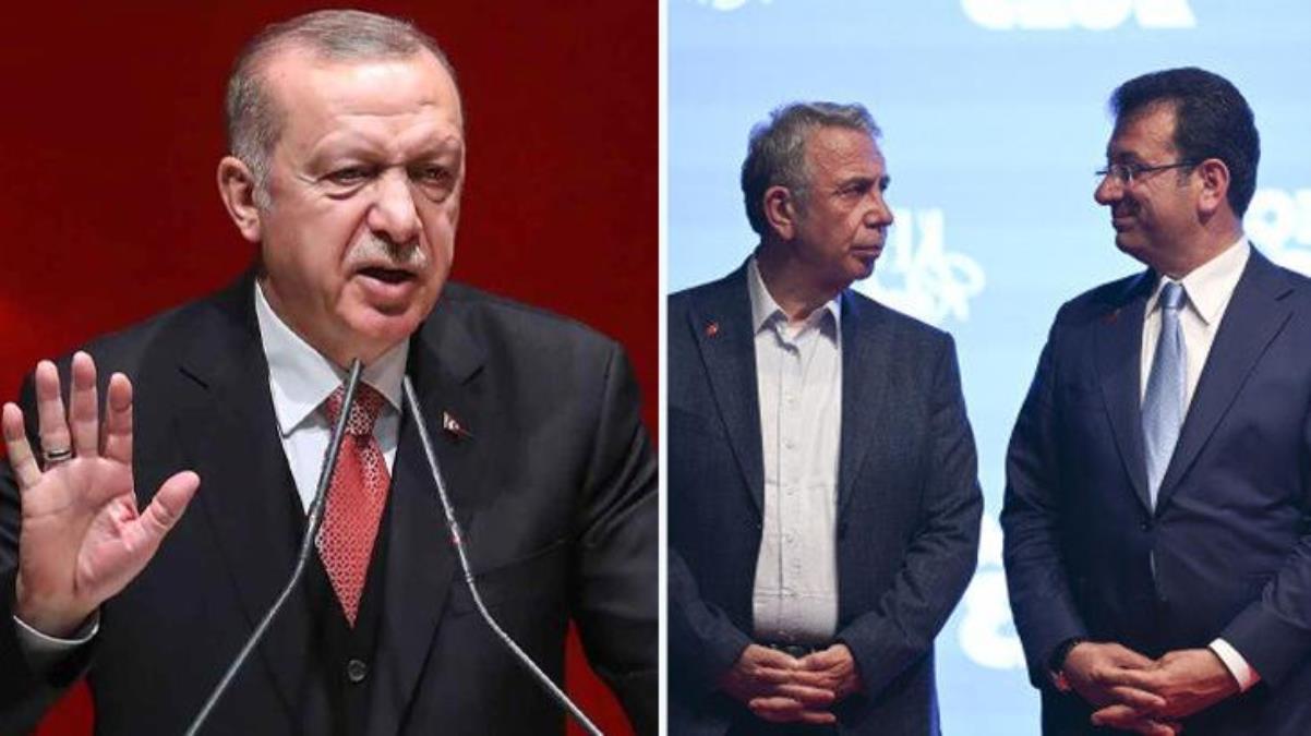 Cumhurbaşkanı Erdoğan'dan İmamoğlu ve Yavaş'a Tepki