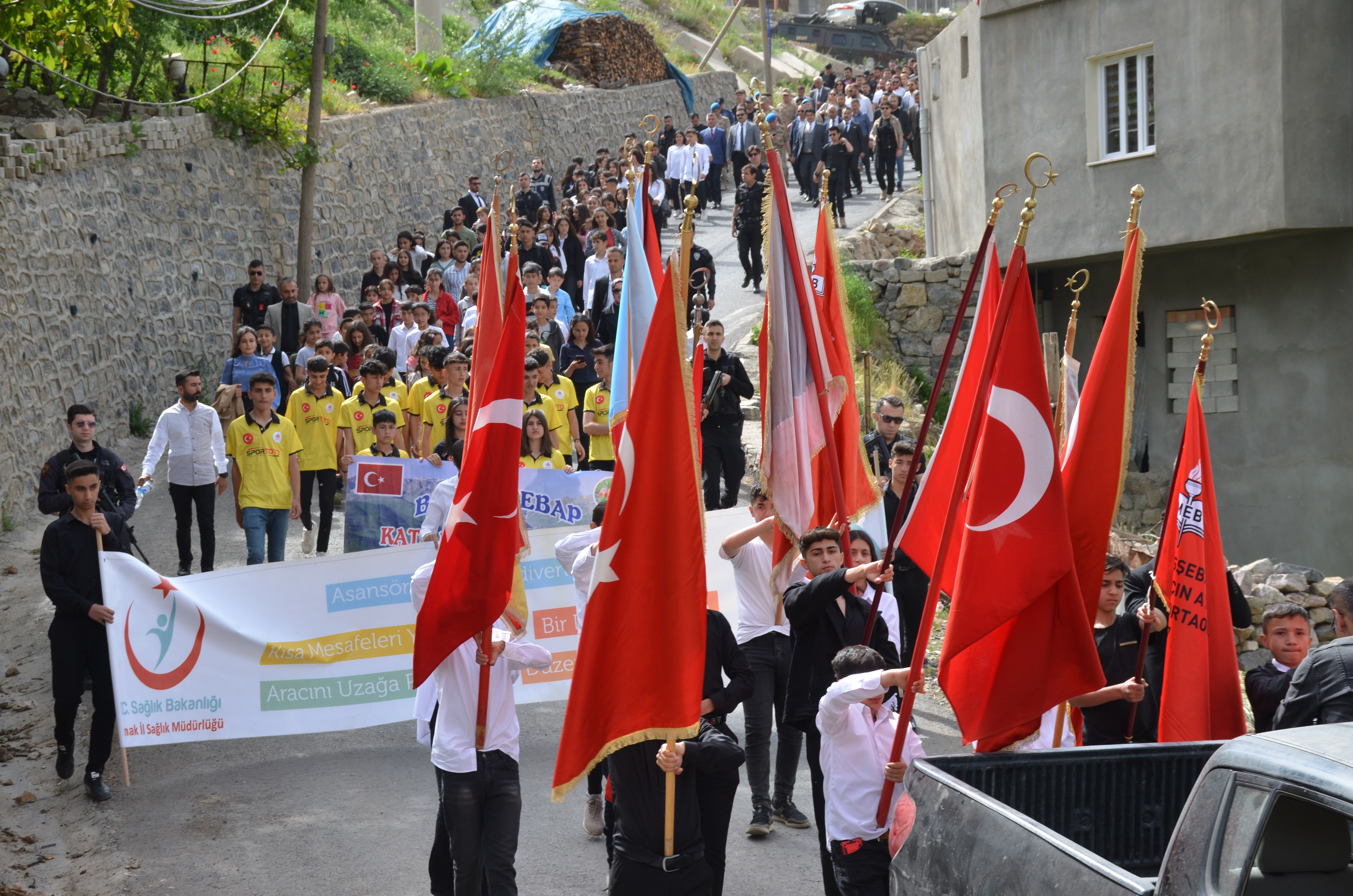 Beytüşşebap'ta 19 Mayıs Gençlik ve Spor Bayramı Kutlandı