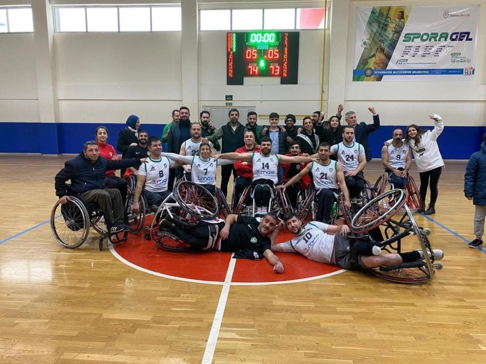 Amedspor Tekerlekli Sandalye Basketbol Takımı 1. Lig'de