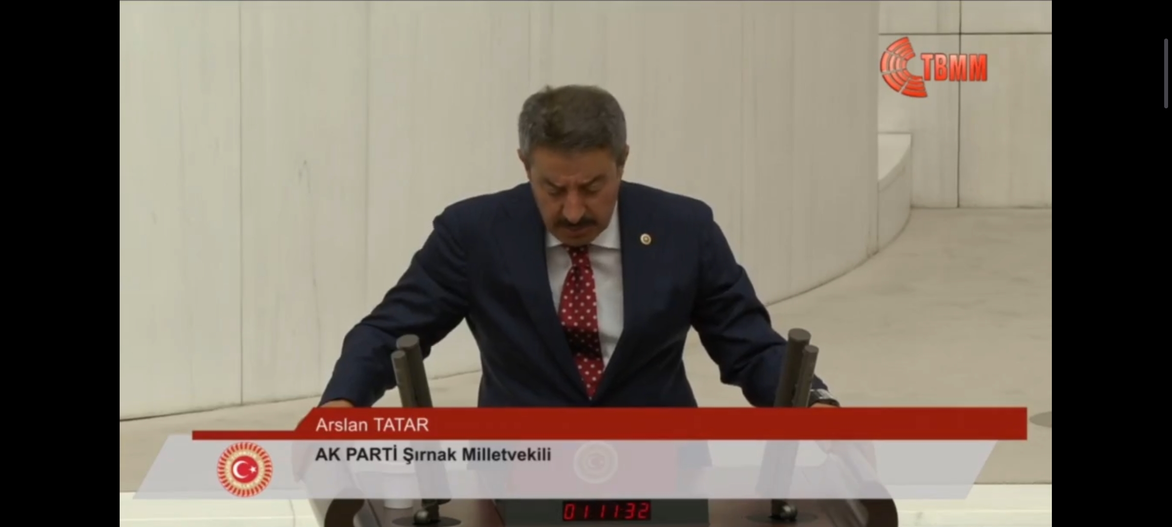 Ak Parti Şırnak milletvekili Tatar yemin etti