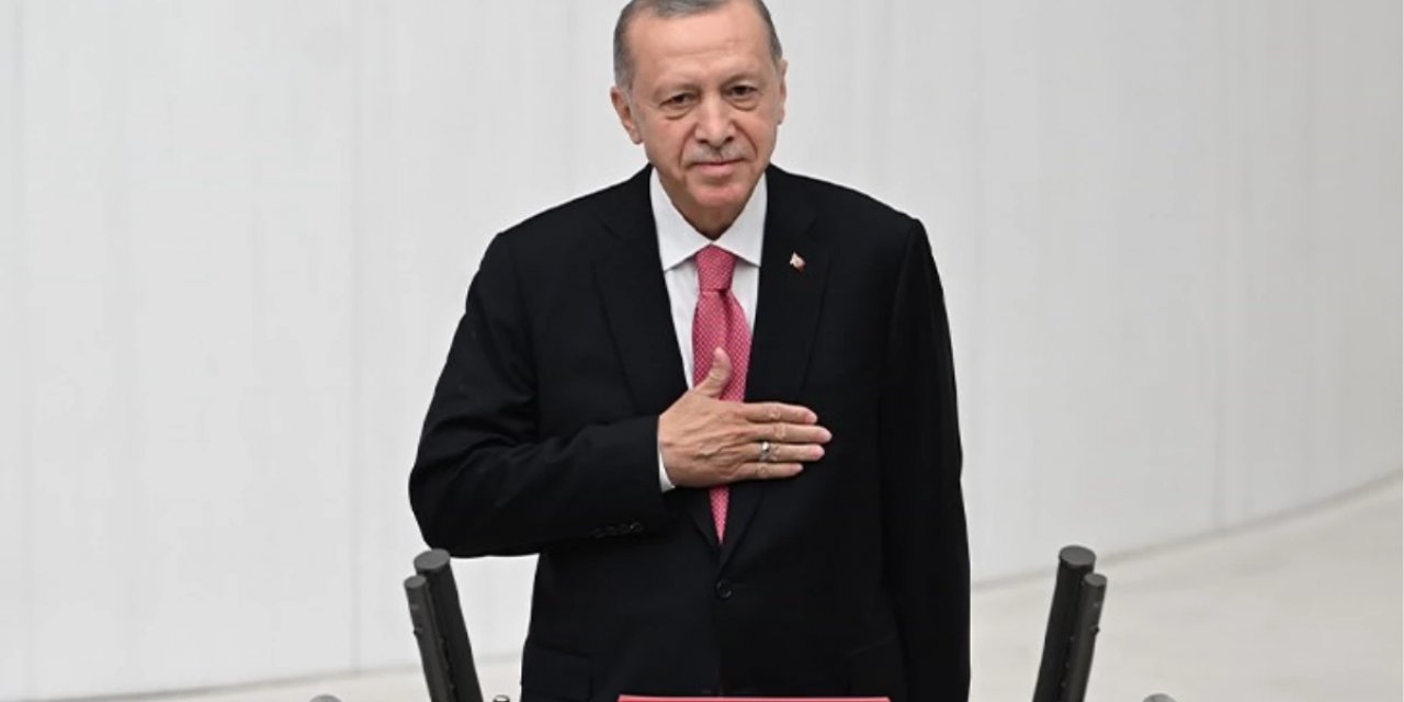 Cumhurbaşkanı Recep Tayyip Erdoğan TBMM'de yemin etti