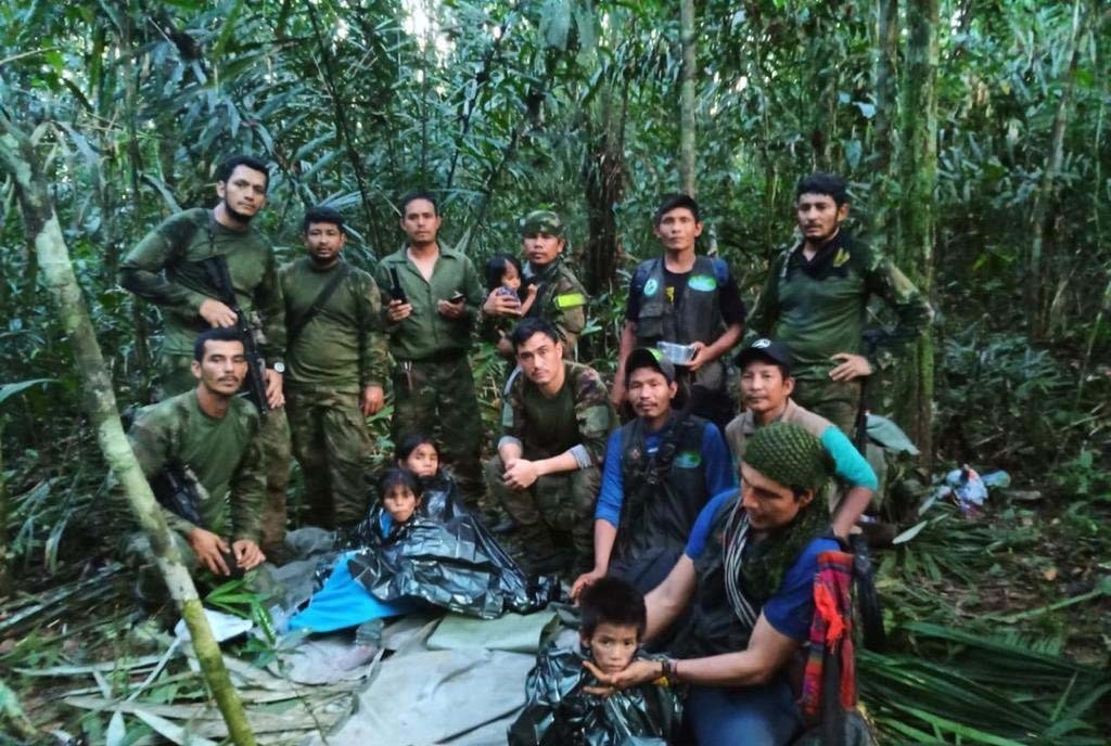 Uçak Kazasında Kaybolan Çocuklar 40 Gün Sonra Ormanda Bulundu