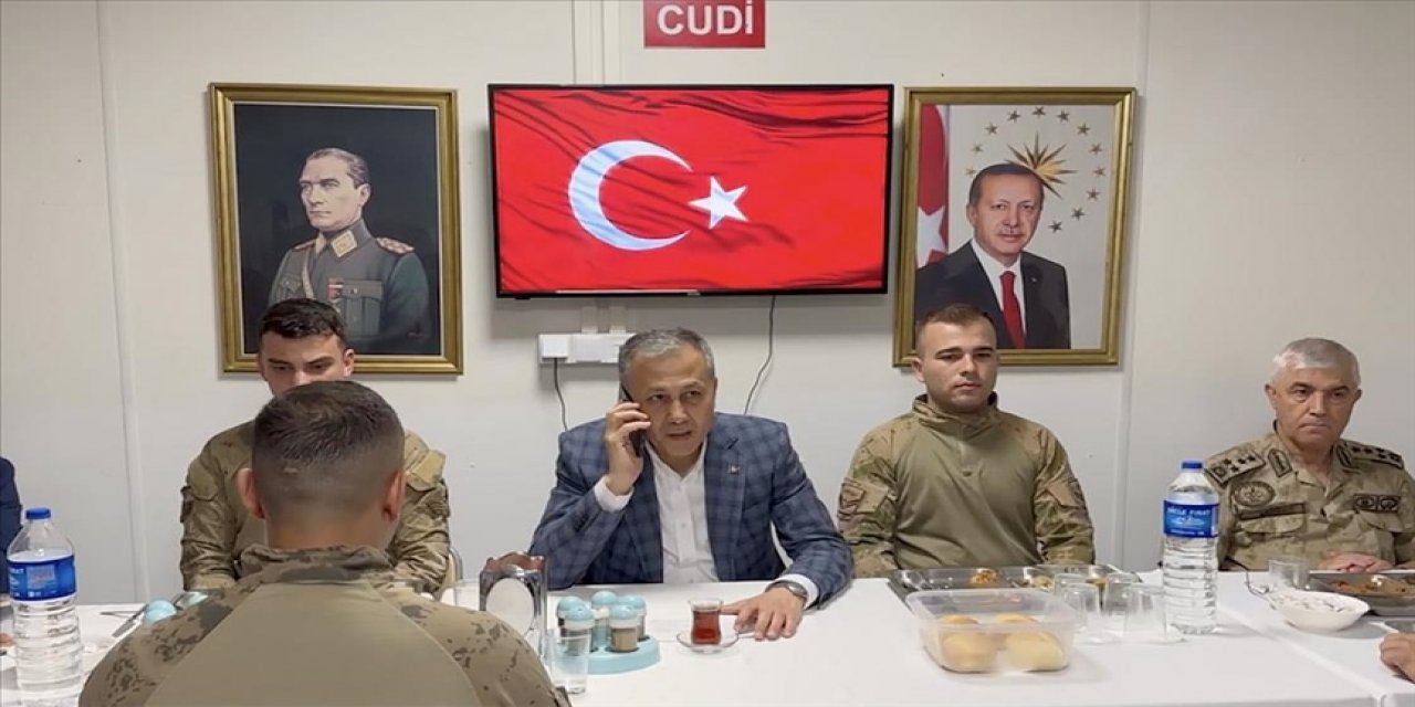 Erdoğan, Cudi Dağı'ndaki askerlerle telefonda görüştü