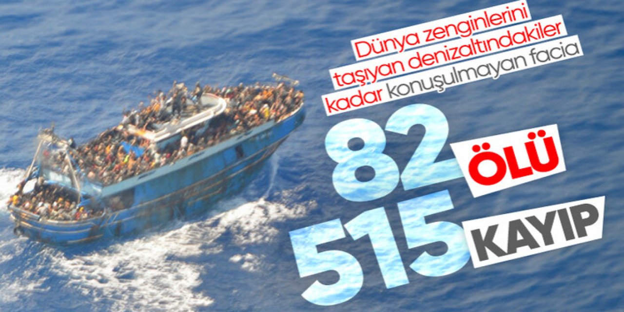 82 kişi hayatını kaybetti, 515 kişi kayıp