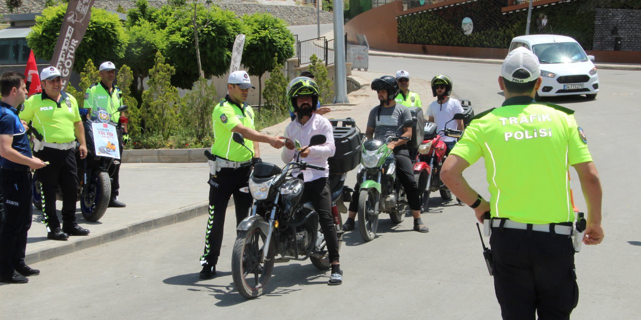 Şırnak’ta “Bir Kask Bir Hayat” Projesi