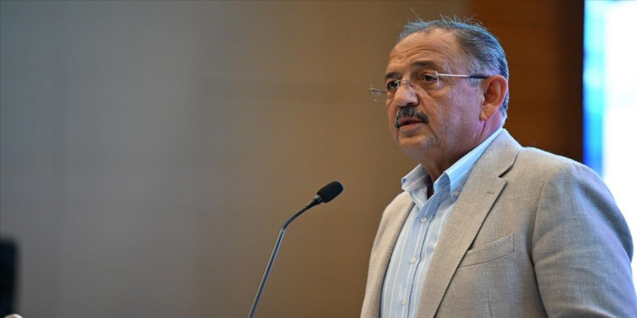 Bakan Özhaseki: Fay kırıkları ve fay hatları üzerinde yapılaşma olmayacak