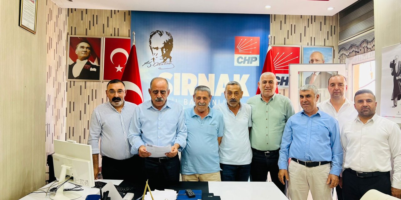 CHP Şırnak İl Başkanlığından Zam Tepkisi