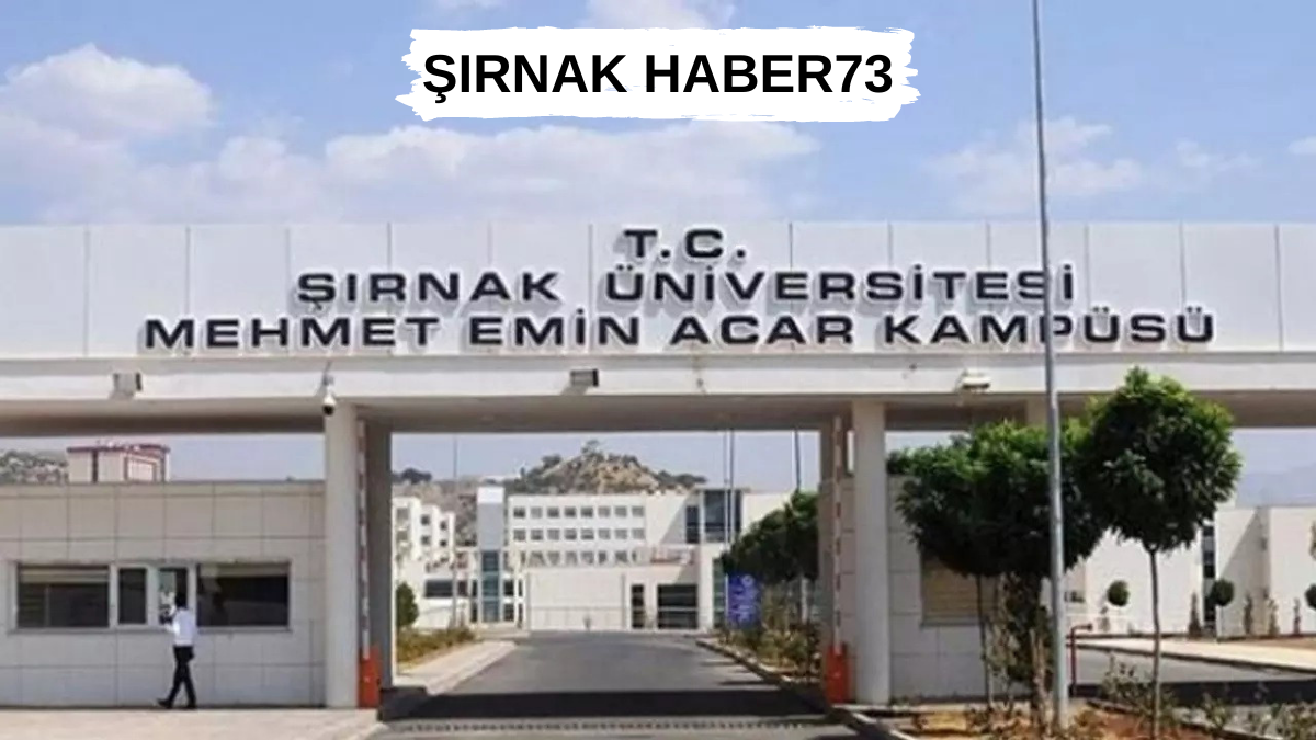 Şırnak Üniversitesi'nde 1 Öğretim Görevlisi Görevden Alındı