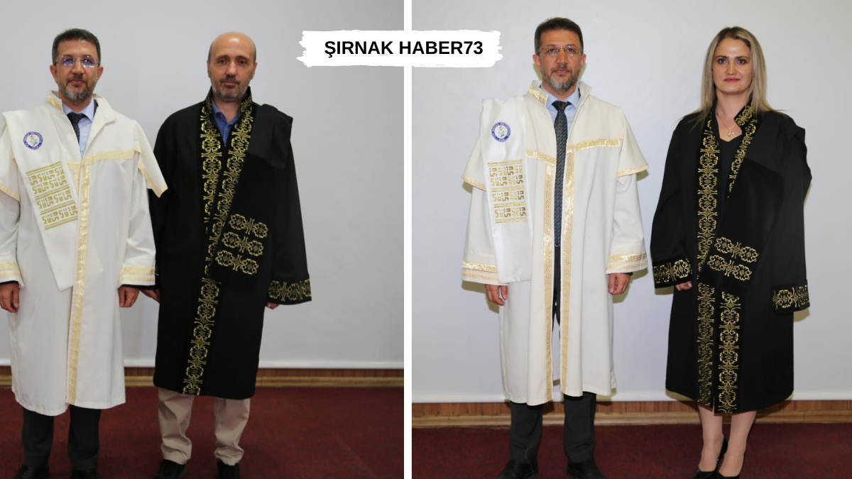 Şırnak Üniversitesi Kadrosuna  Bir Profesör ve Doçent Kazandırıldı