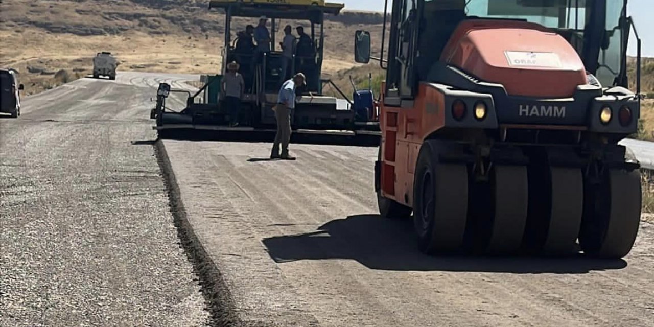 Cizre-Silopi Yolunda Asfaltlama Çalışması Başladı