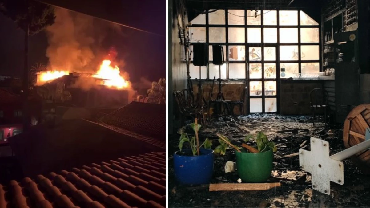 Otelde Yangın Çıktı 2 Kişi Odada Ölü Bulundu 12 Kişi  de Yaralandı