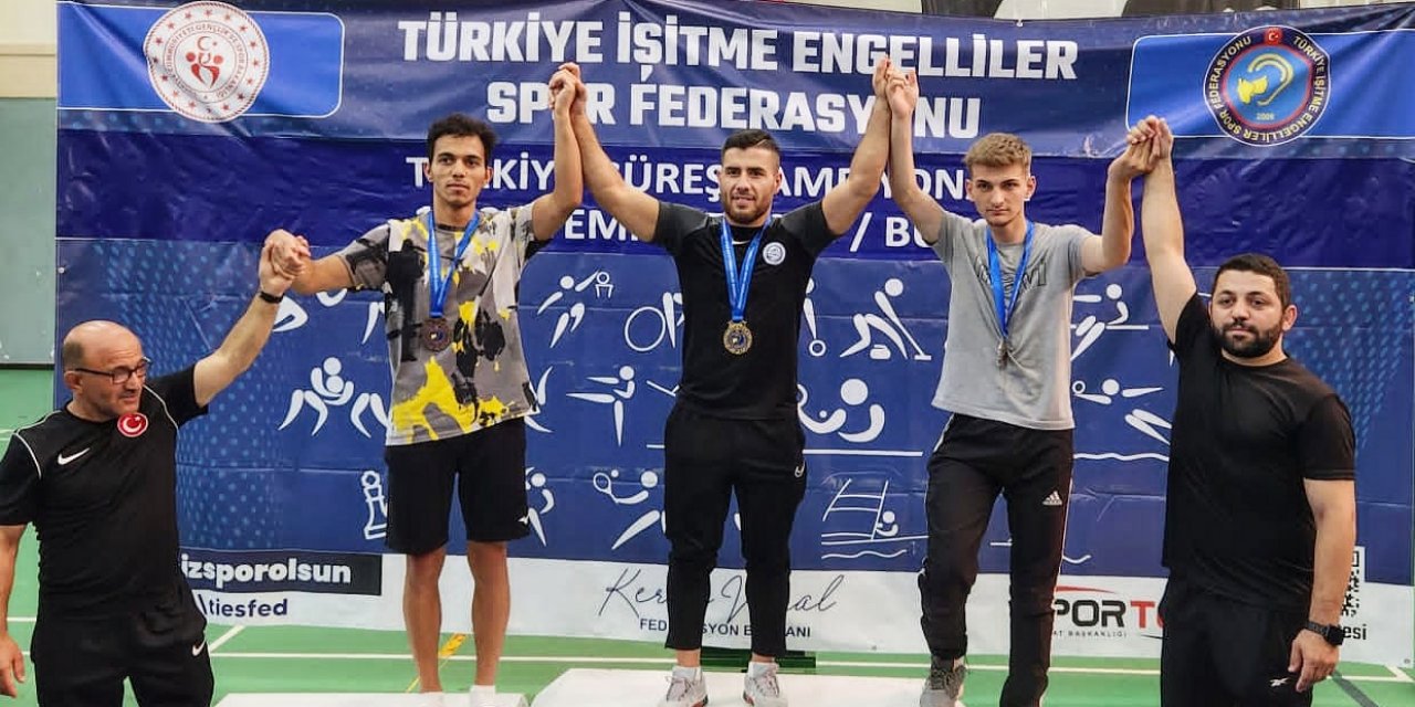 Şırnaklı Güreşçi 10’uncu kez Türkiye Şampiyonu oldu