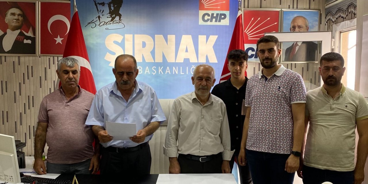 CHP Şırnak İl Başkanı Namdar; “Lozan, Sevr Anlaşmasını Tarihin Çöplüğüne Atan Diplomatik Zaferin Adıdır”