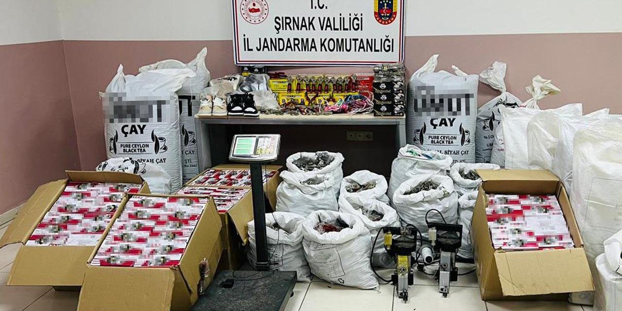 Şırnak’ta asayiş ve kaçakçılık operasyonu:37 gözaltı