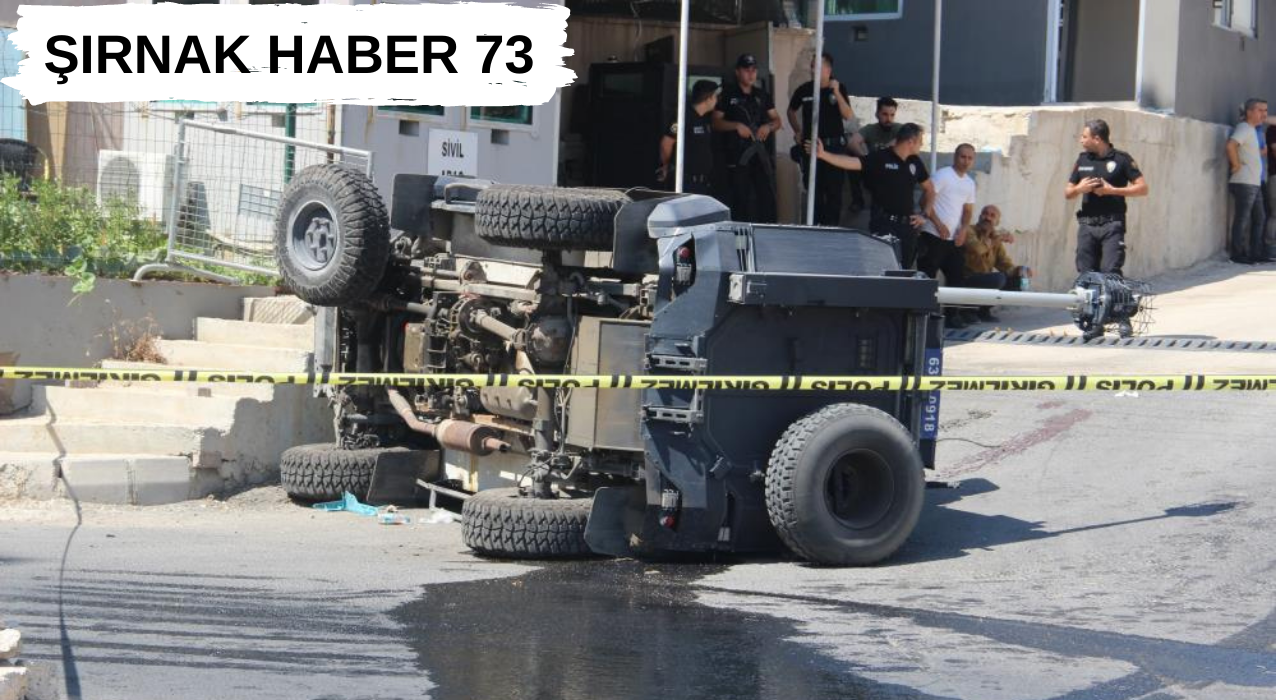 Zırhlı Polis Aracı Devrildi: 1 Polis Şehit Oldu