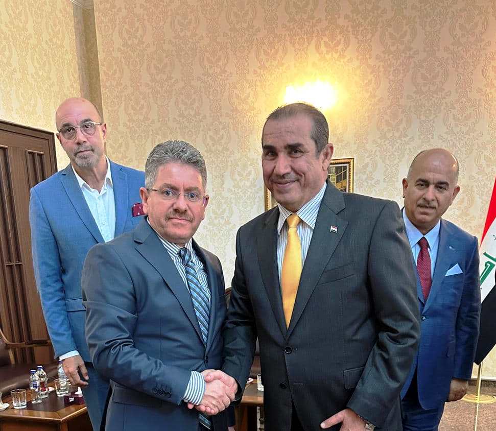 Başkan Yıldırım, Irak Cumhuriyeti Türkiye Büyükelçiliğini Ziyaret Etti