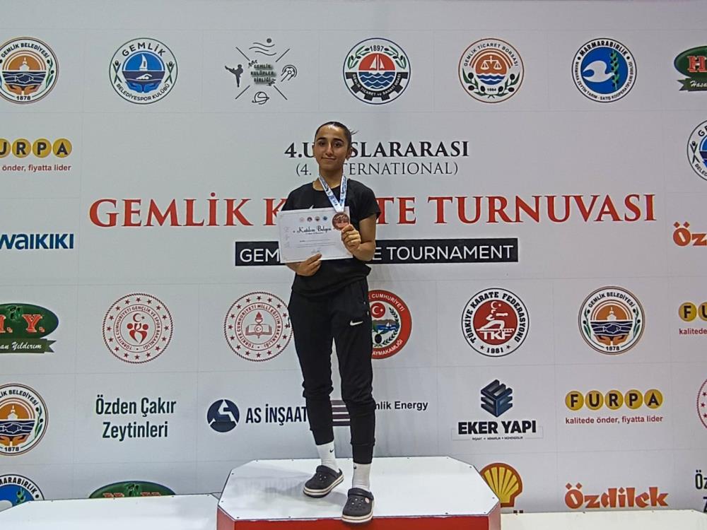 Diyarbakırlı Sporcu Uluslararası Turnuvada Bronz Madalya Kazandı