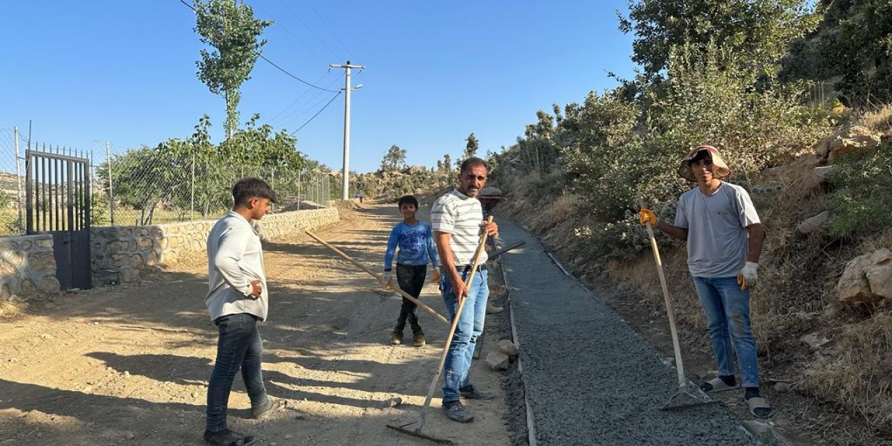 Vatandaşların yıllardır beklediği yolda çalışma başladı