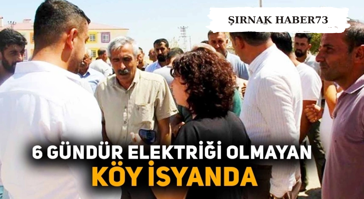 Diyarbakır'da 140 Haneli Köye 6 Gündür Elektrik Verilmiyor
