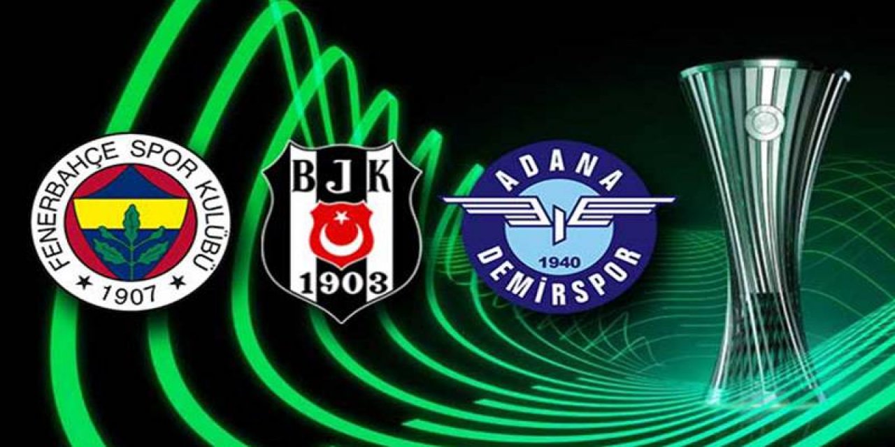 Avrupa'da Şölen Gecesi:  Adana Demirspor, Beşiktaş Ve Fenerbahçe Tur İçin Sahada