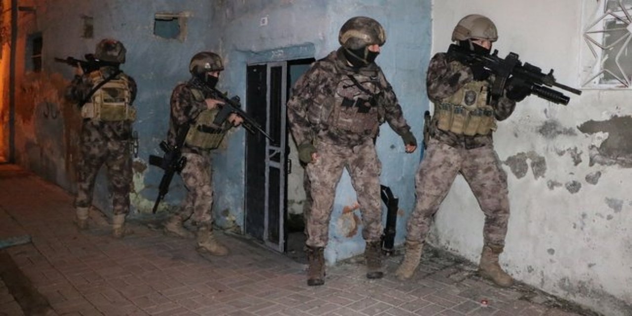 Şırnak'ta DEAŞ ve PKK/KCK Operasyonu 4 Gözaltı