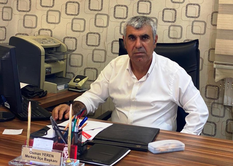 CHP Merkez İlçe Başkanı Yeren, Güven Tazeledi