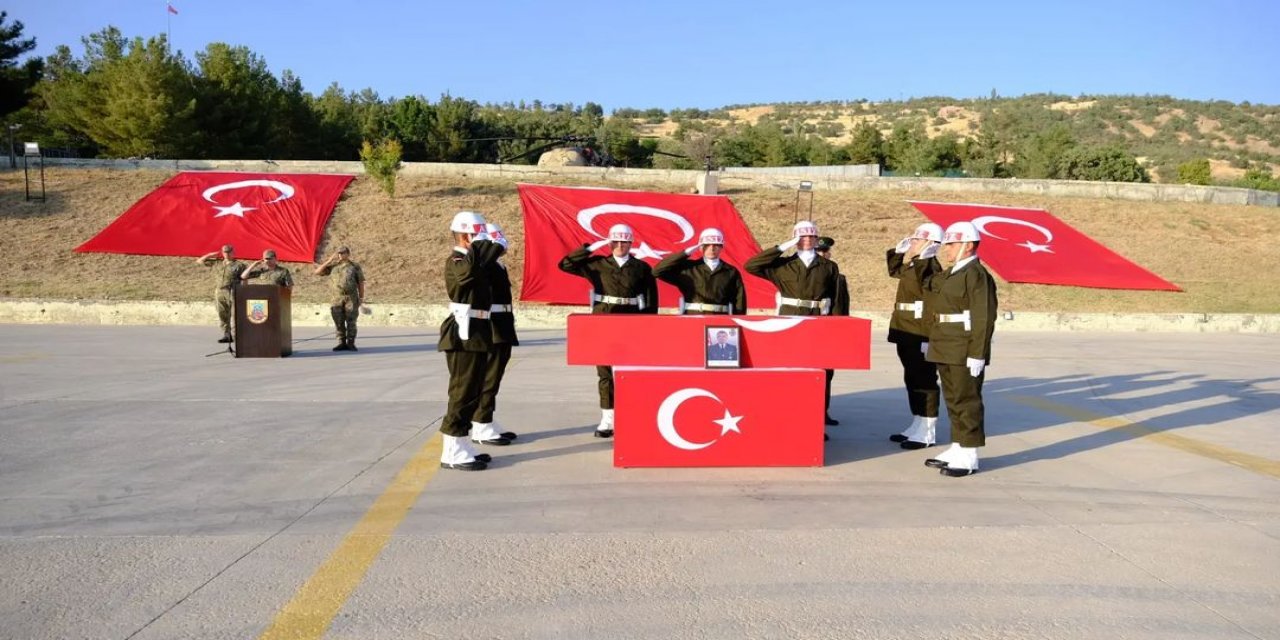 Irak şehidi için Şırnak'ta uğurlama töreni düzenlendi