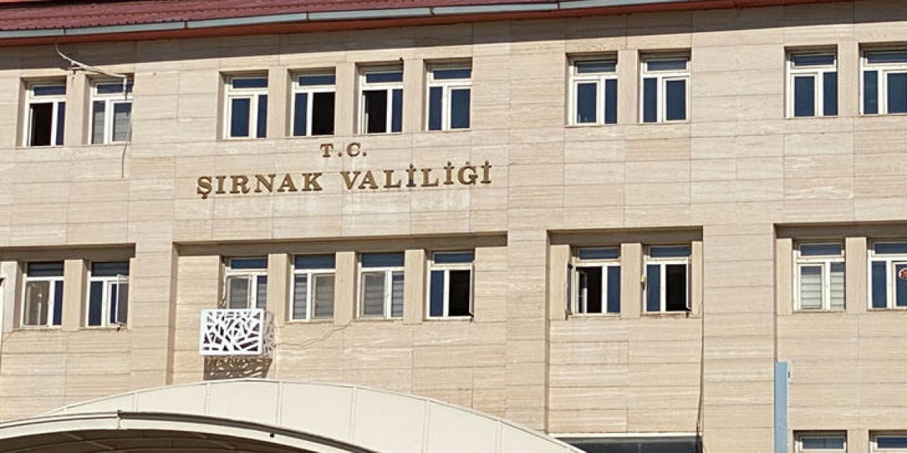 Şırnak'ta 14 Bölge 'geçici özel güvenlik bölgesi' İlan Edildi