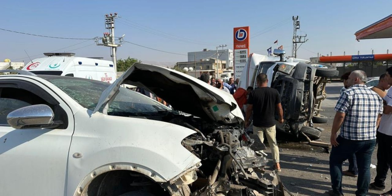 Mardin Kızıltepe Yolunda Trafik Kazası: 5 Yaralı
